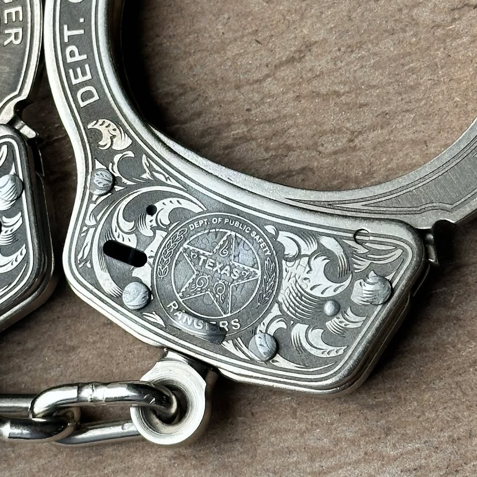 Texas Rangers handcuffs