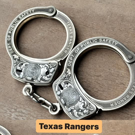 Texas Rangers handcuffs