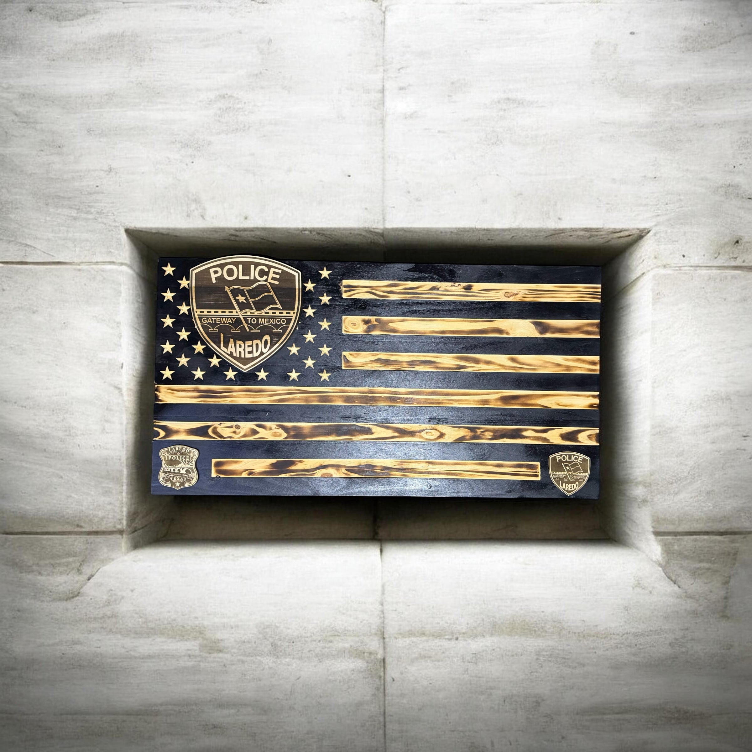 Challenge Coin Flag