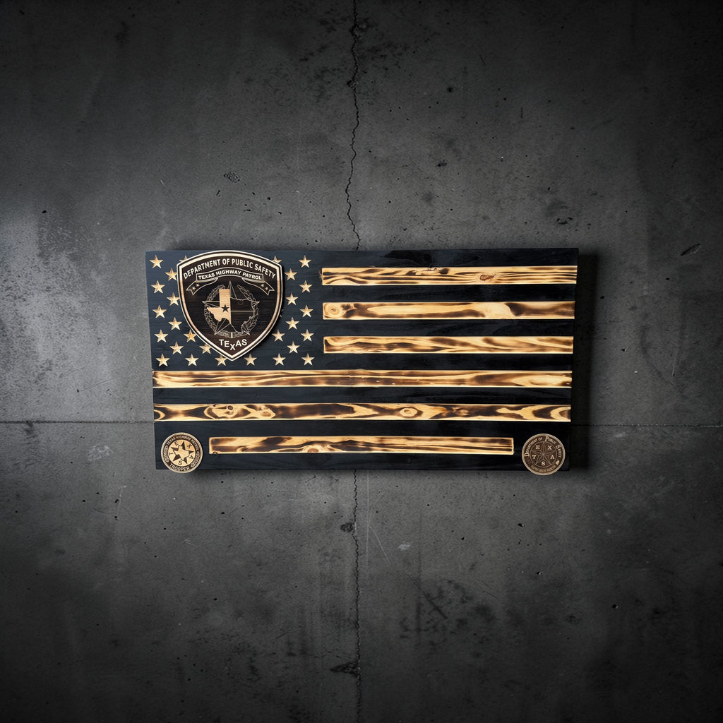 Challenge Coin Flag