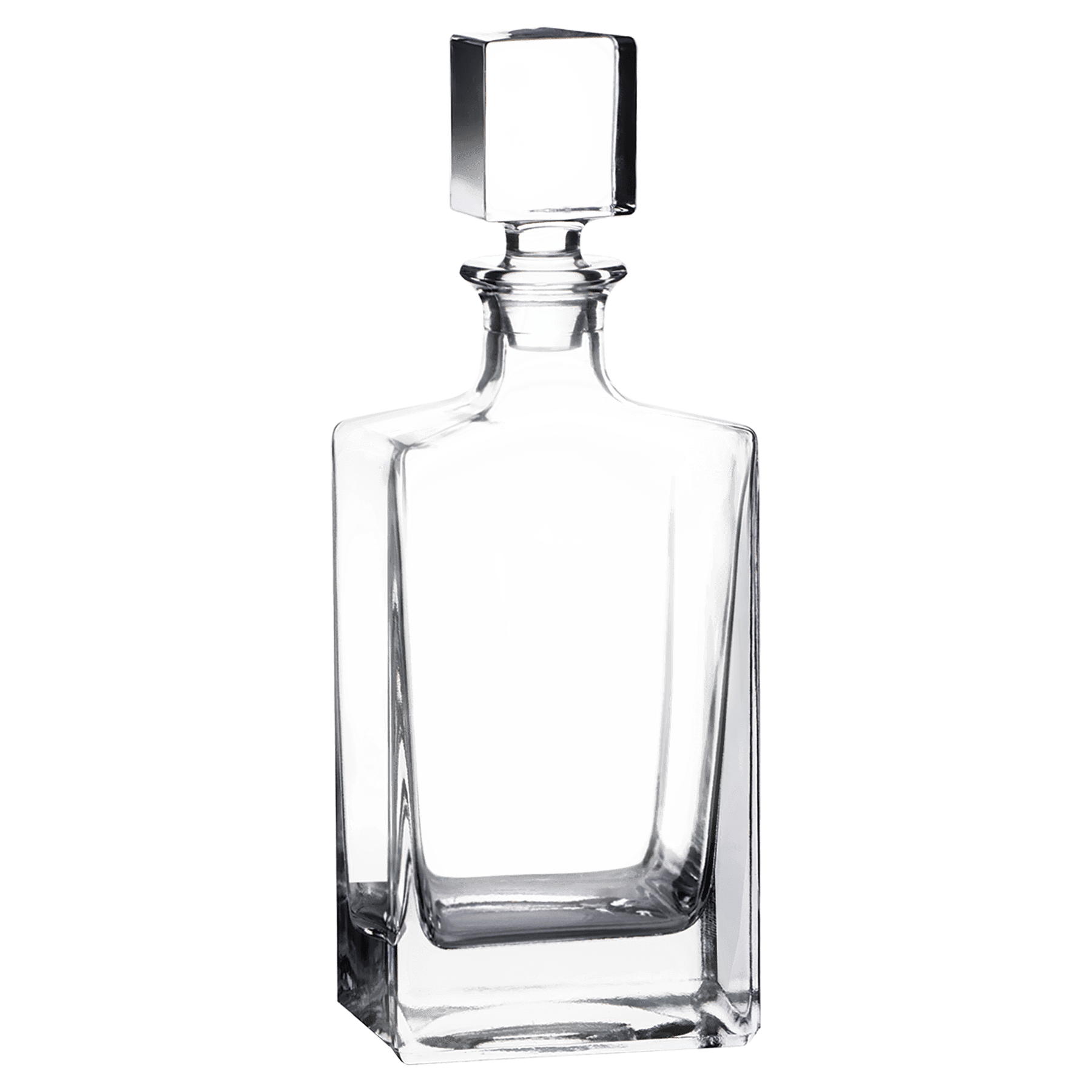Polar Camel 810 mL Rectangle Glass Decanter