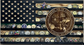 Challenge Coin Flag
